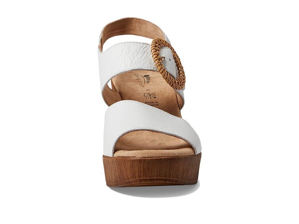 Spring Step Gamona Women's Cork Heeled Sandals, Size: 39, Suede Product Image