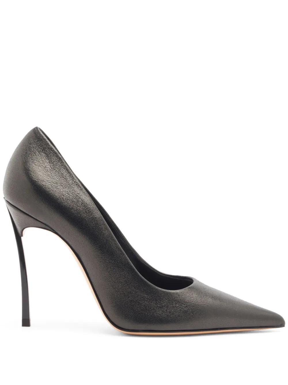 CASADEI 100mm Superblade Wonder Pumps In Black Product Image