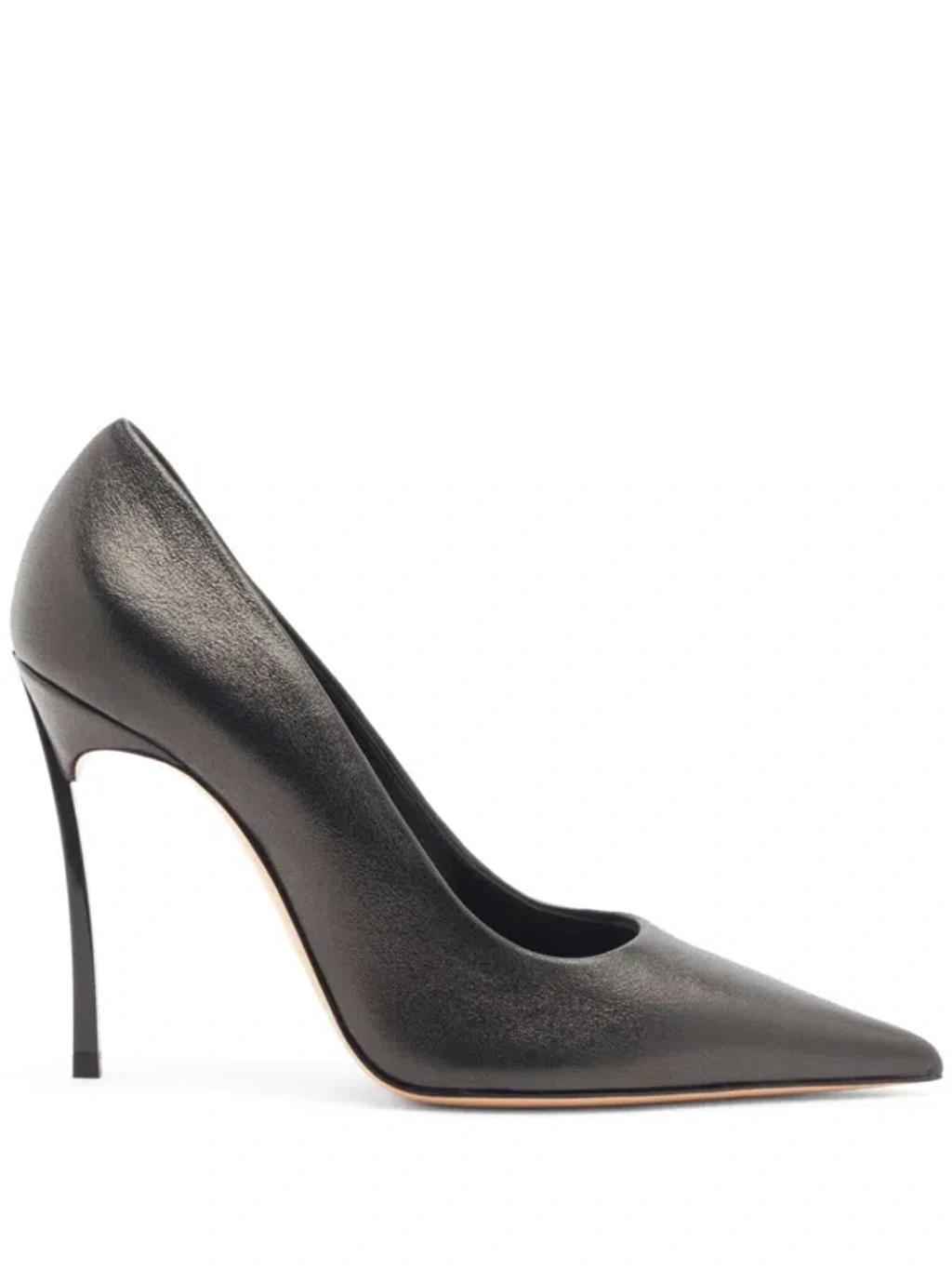 CASADEI 100mm Superblade Wonder Pumps In Black Product Image