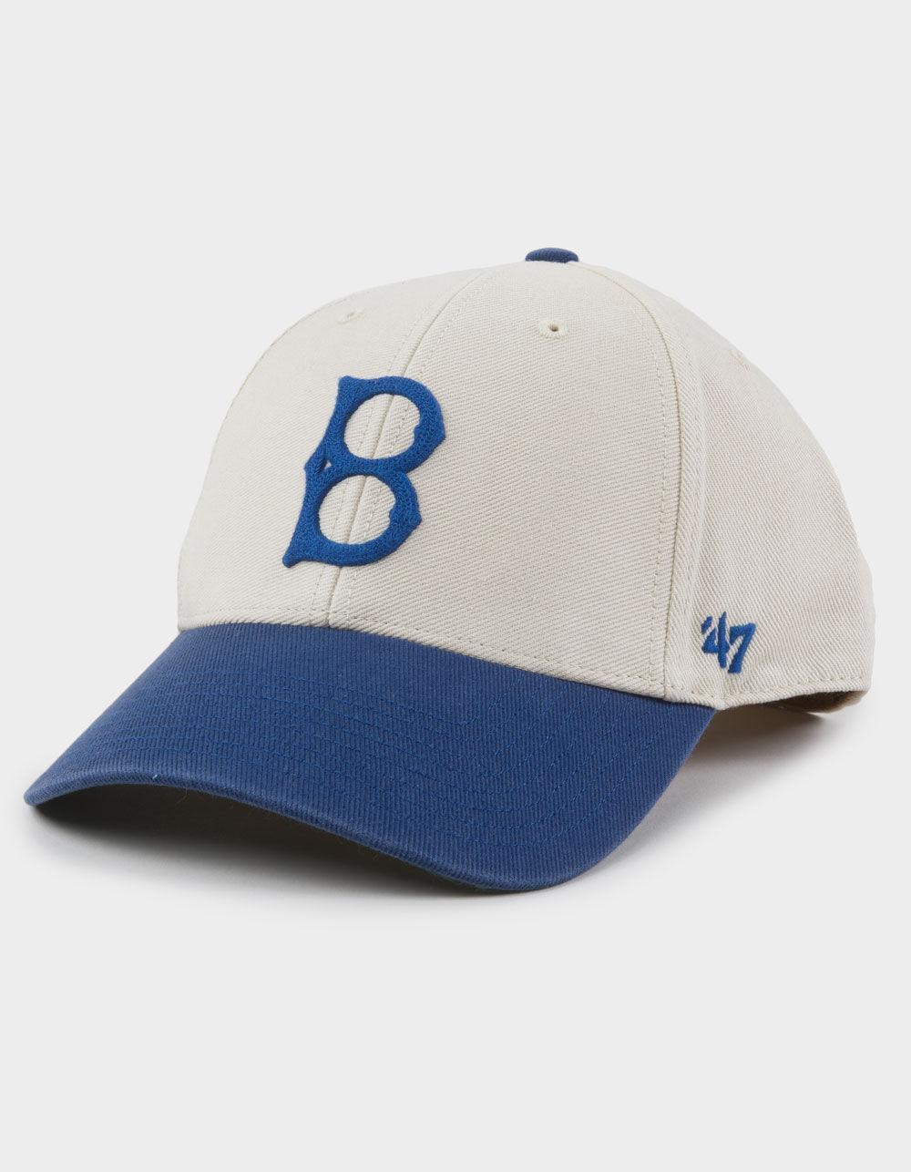 47 BRAND Los Angeles Dodgers Cooperstown Fairfield '47 MVP Snapback Hat - Cream Combo Product Image