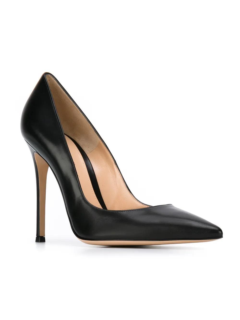 Gianvito 105mm leather pumps Product Image
