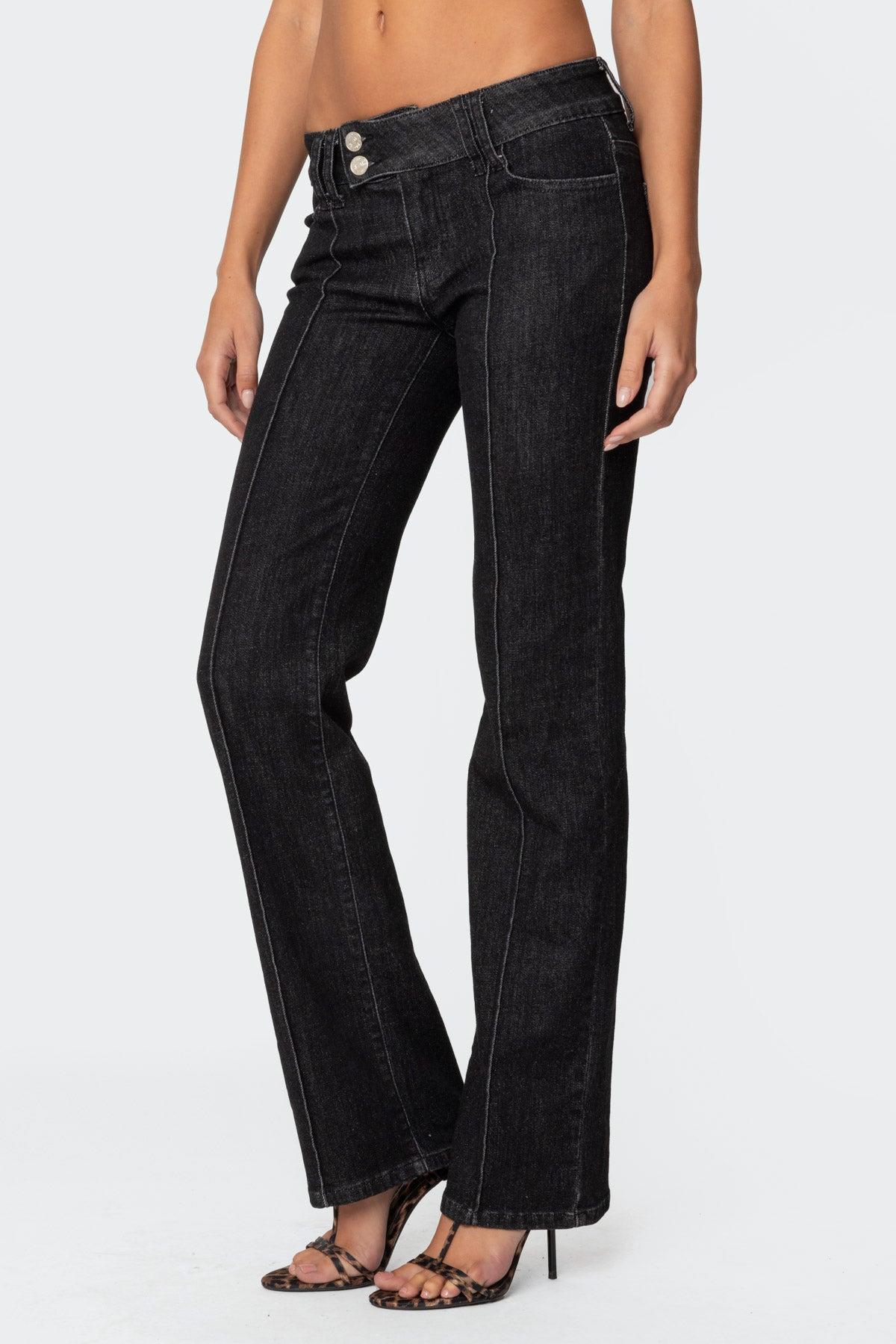 Avril Boot Cut Low Rise Jeans Product Image