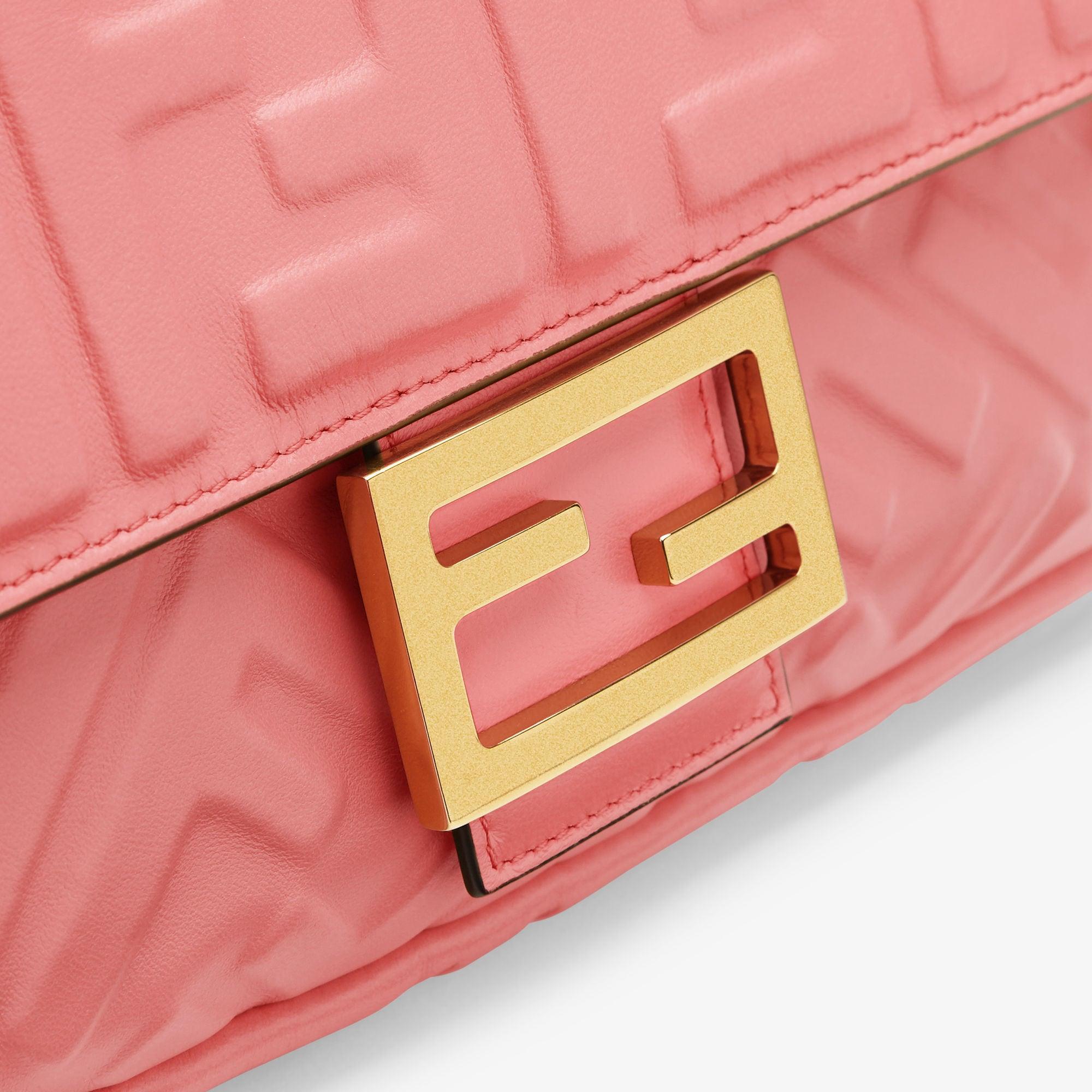 BaguetteBeige leather bag Product Image