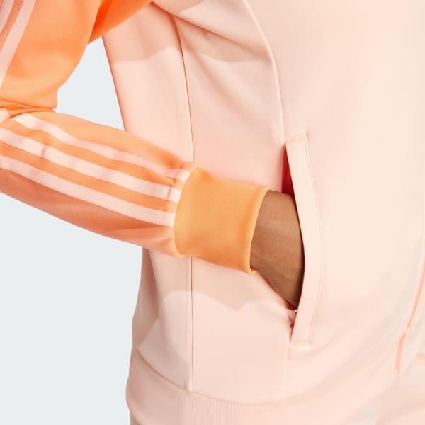 adidas Adicolor Classics SST Track Jacket Glow Pink XS Womens Product Image