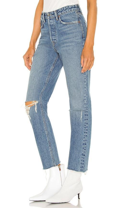 Karolina High Rise Straight Crop GRLFRND Product Image