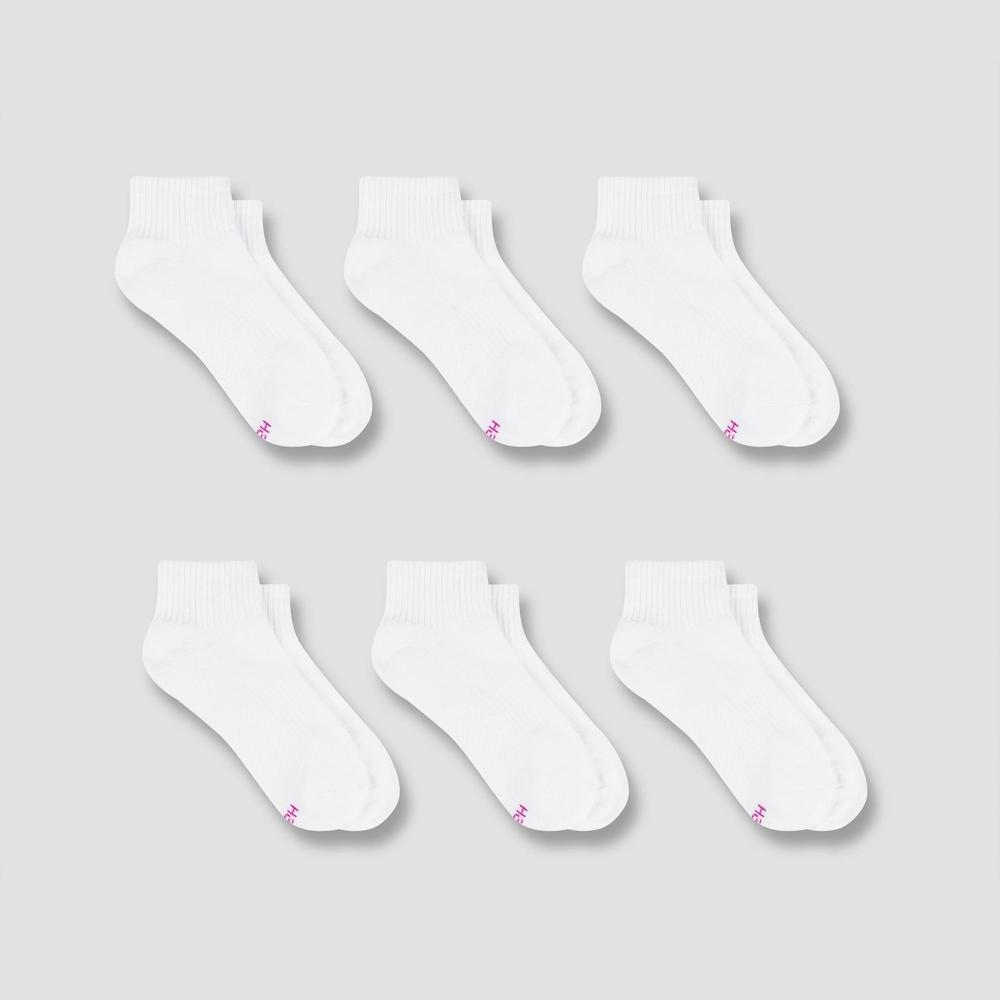 Hanes Moves Premium Women's 6pk Ankle Socks, X-Temp Size 5-9 Product Image