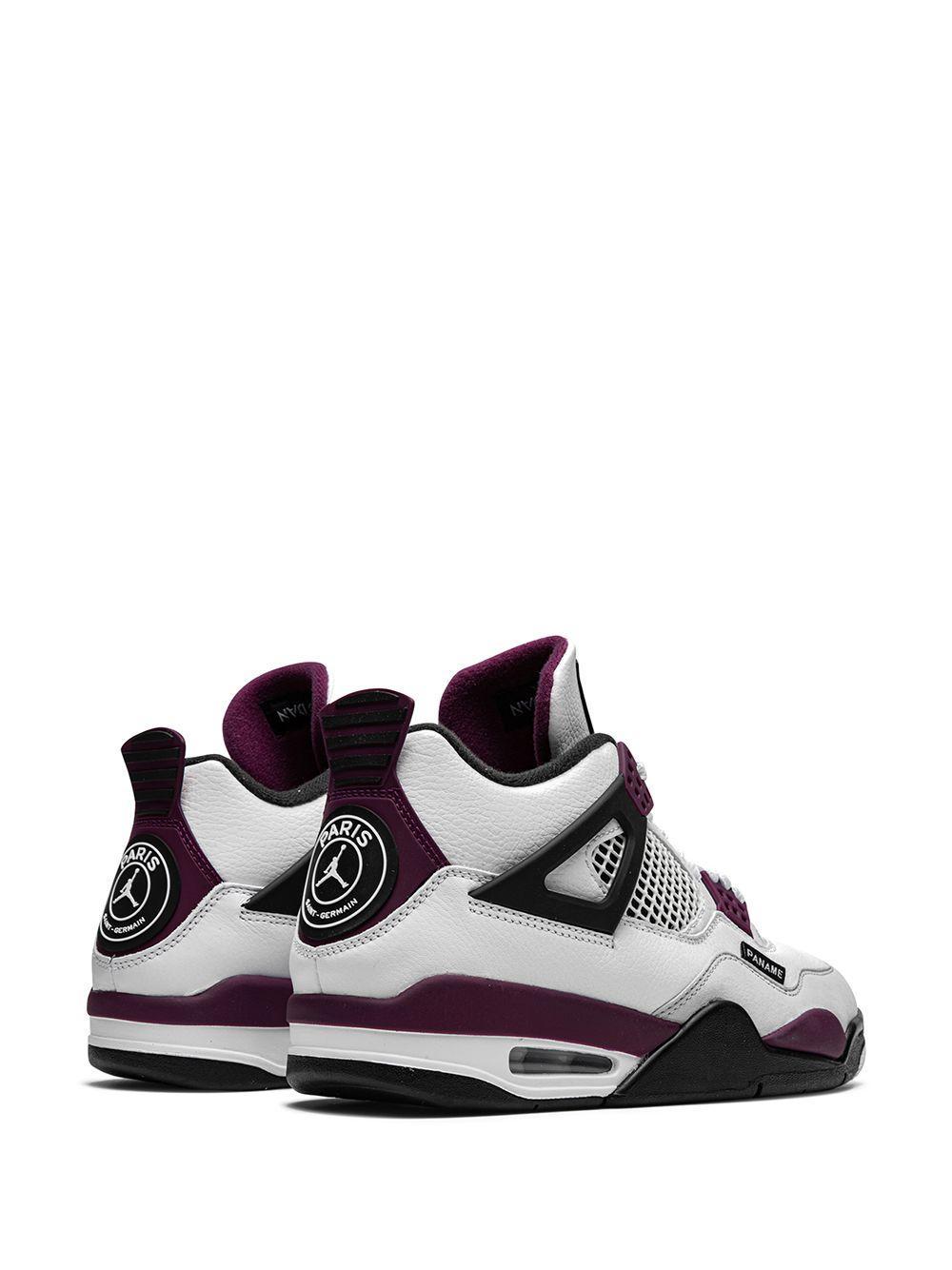 x PSG Air Jordan 4 Retro sneakers Product Image