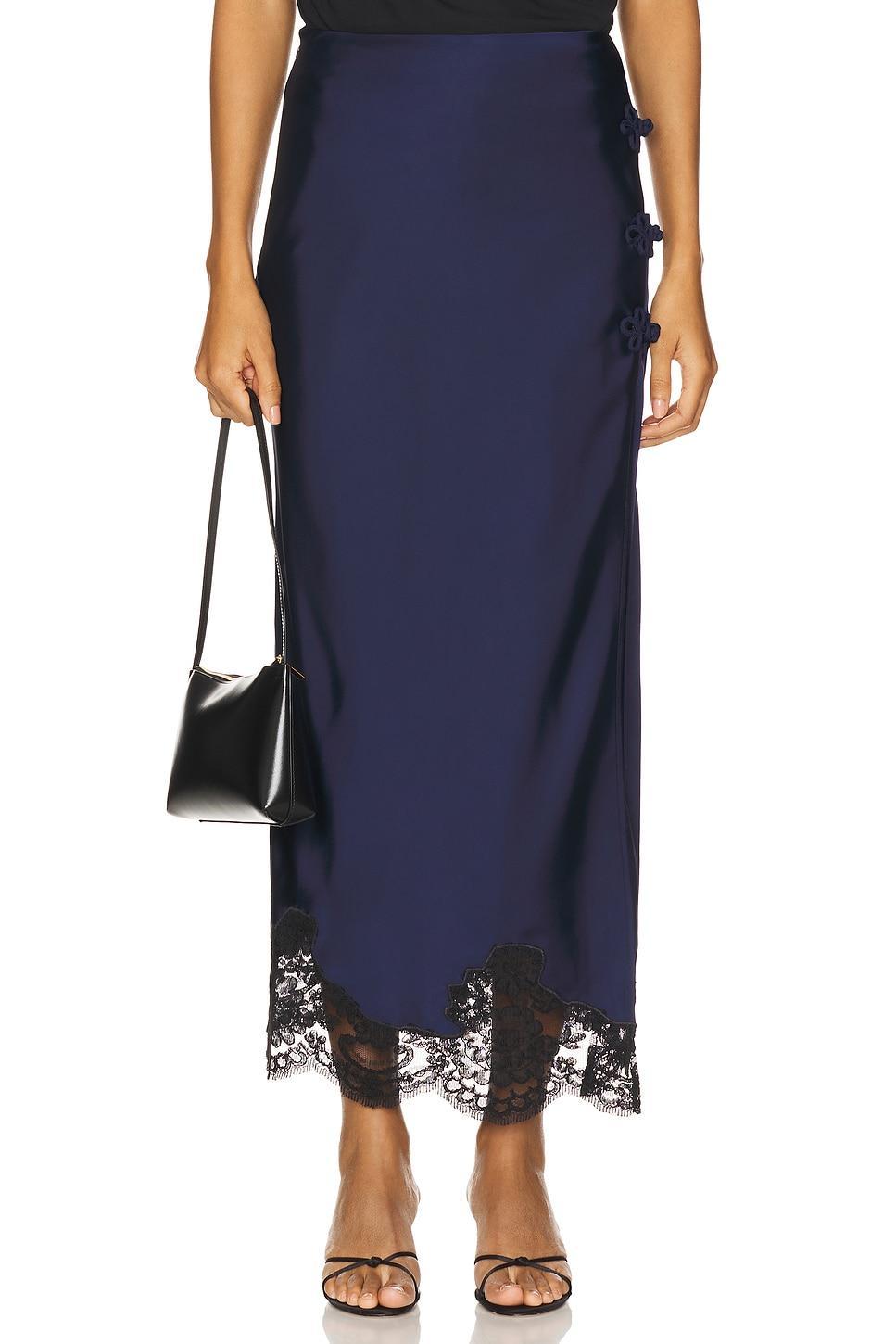 x REVOLVE Camila Midi Skirt Stone Cold Fox Product Image