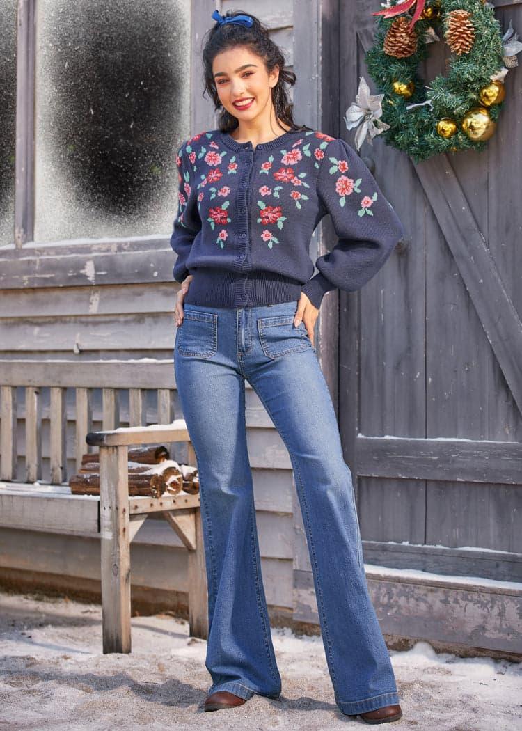 Timeless Tapestry Jacquard Cardigan Product Image