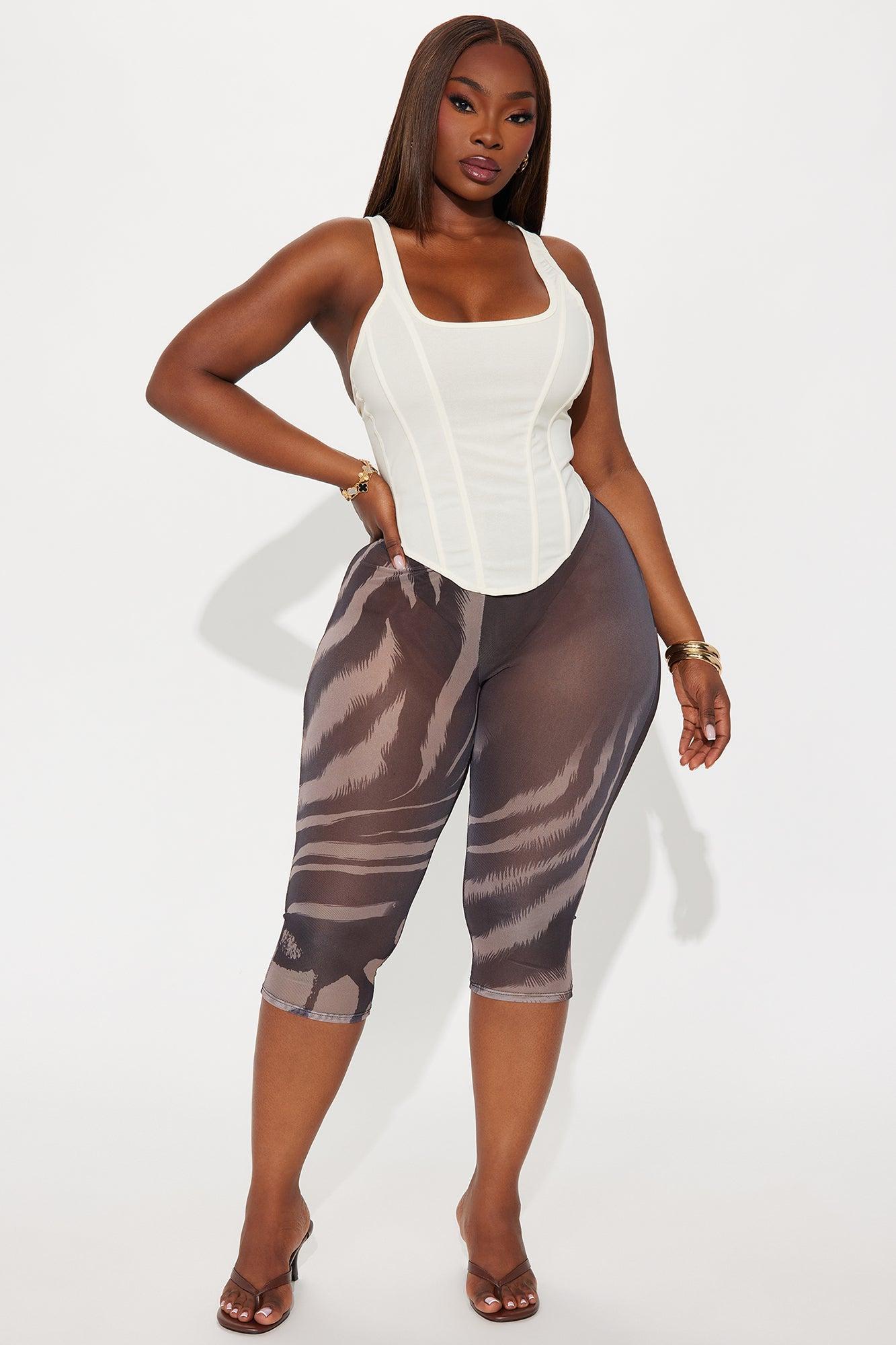 Body Chemistry Corset Top - Beige Product Image