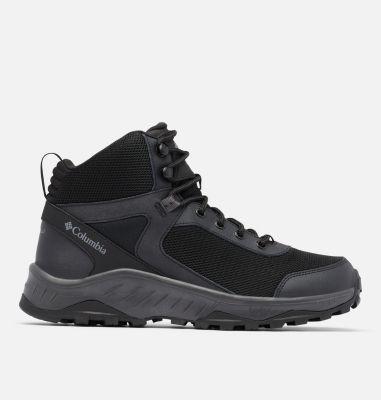 Columbia Trailstorm Ascend Mid Waterproof Dark Grey) Men's Shoes Product Image