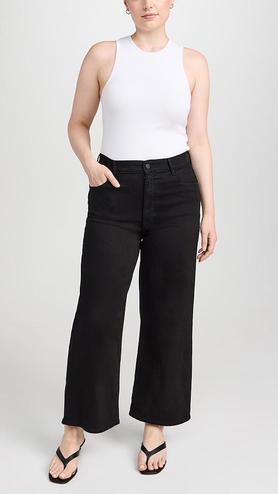 DL1961 Hepburn Wide Leg Jeans: High Rise Vintage | Shopbop Product Image