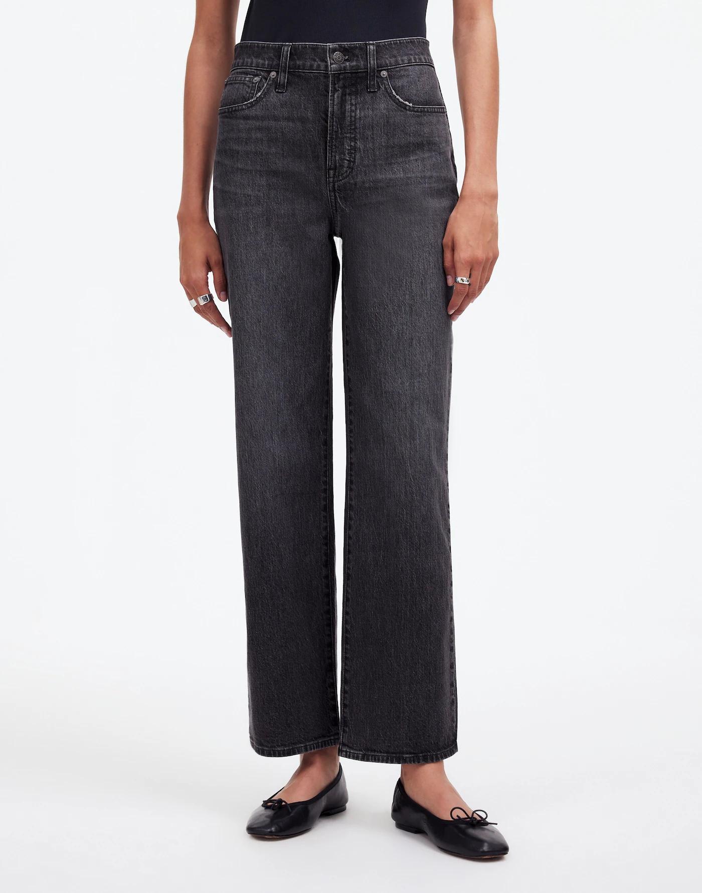 The Tall Perfect Vintage Wide-Leg Crop Jean Product Image