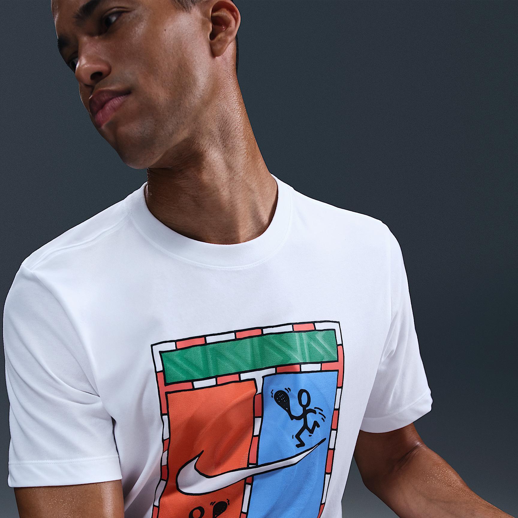 NikeCourt Men's Dri-FIT Tennis T-Shirt Product Image