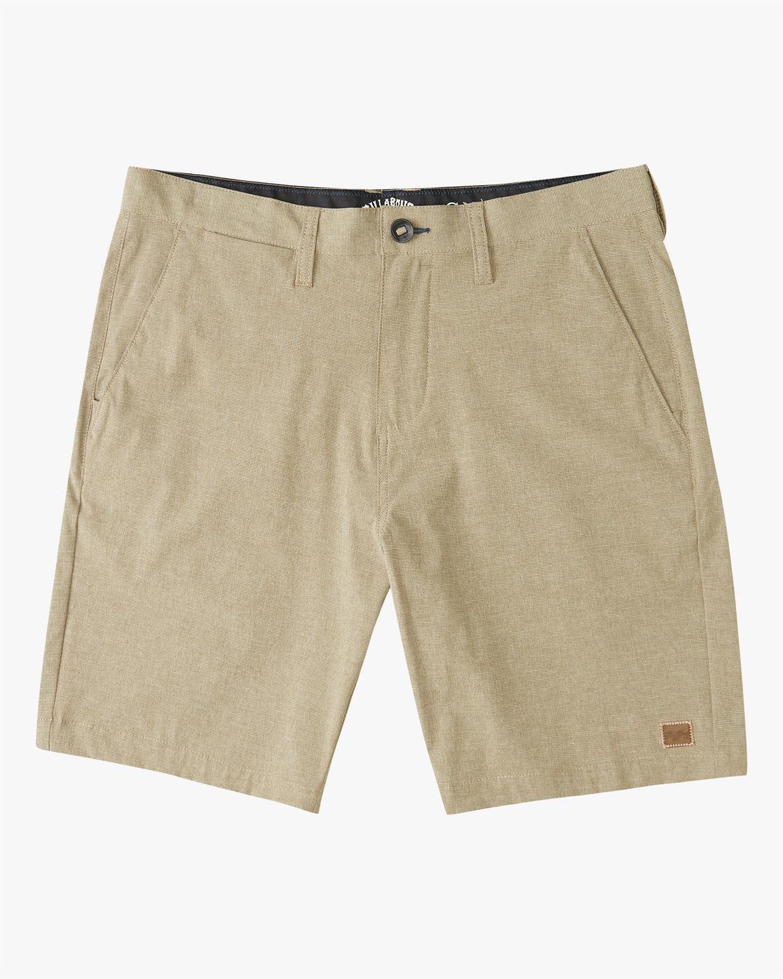 Crossfire Mid 19" Hybrid Submersible Shorts - Khaki Male Product Image