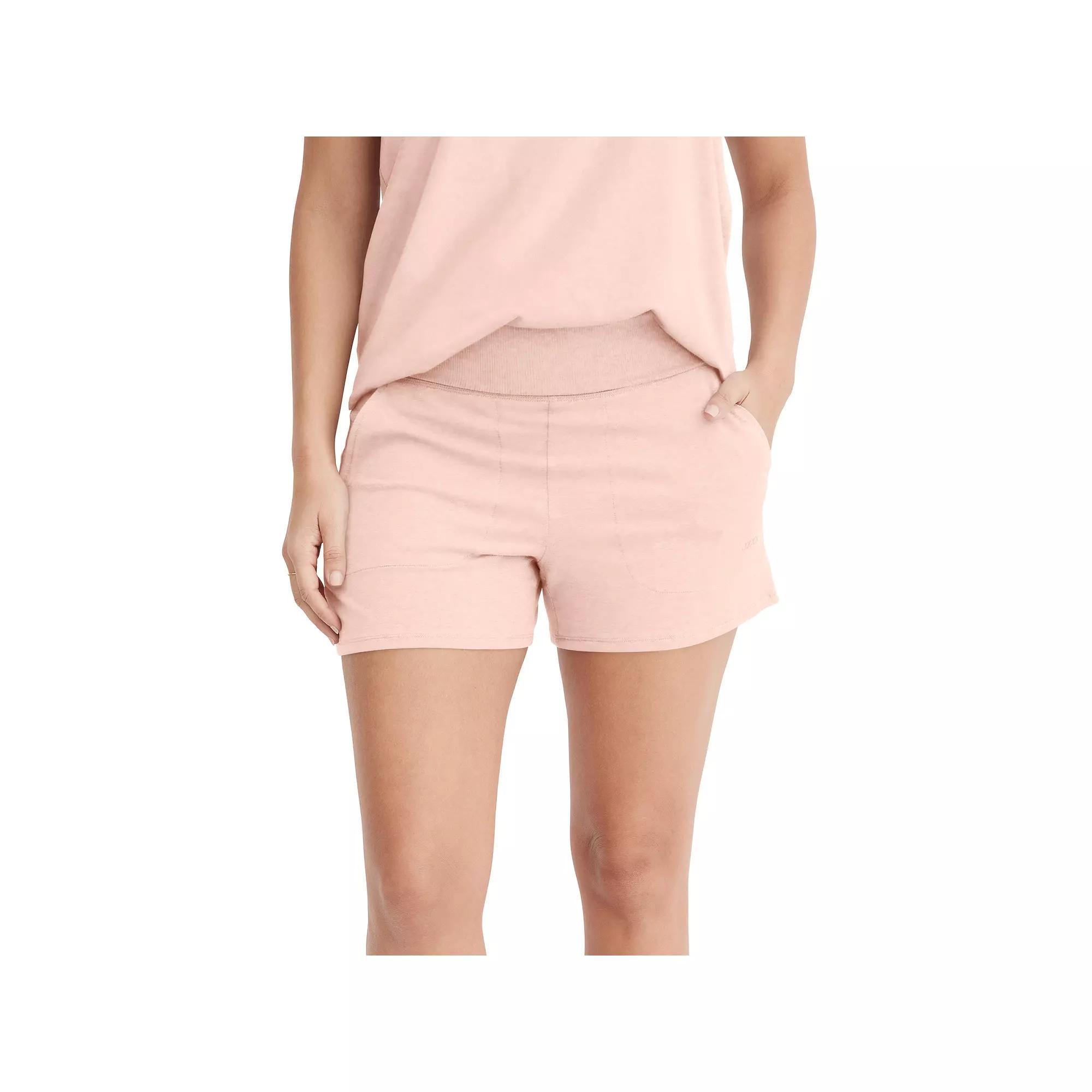 Womens Jockey Soft Touch Luxe Shorts Pink Floral Product Image