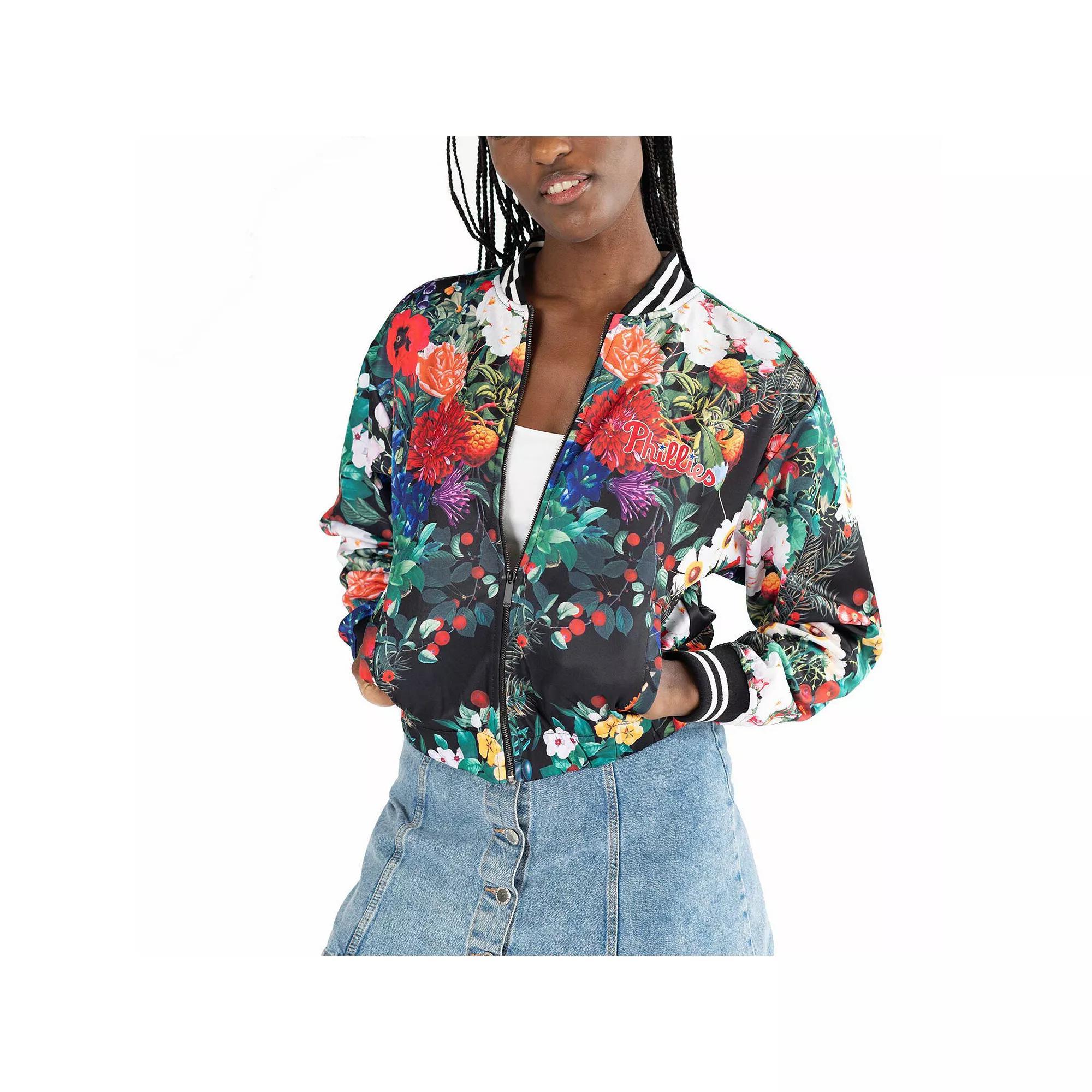 Women's Lusso Black Philadelphia Phillies Marissa Full-Zip Jacket, Size: 2XL Product Image