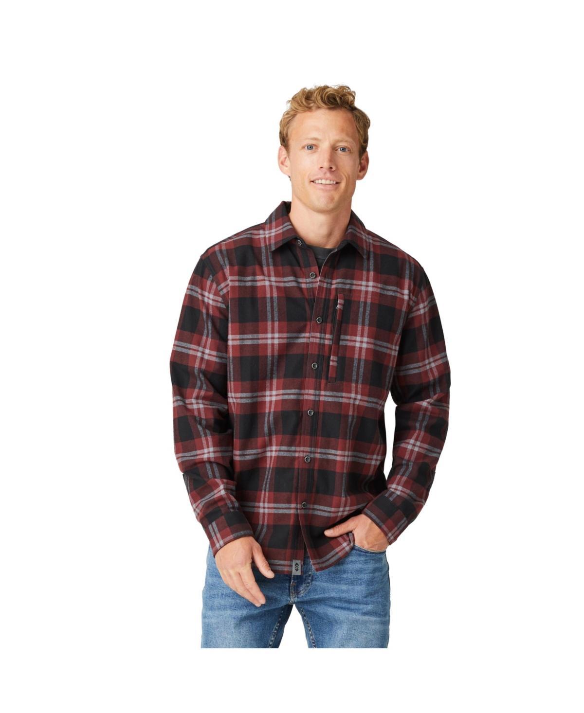 Free Country Mens Easywear Flannel Shirt Jacket Product Image