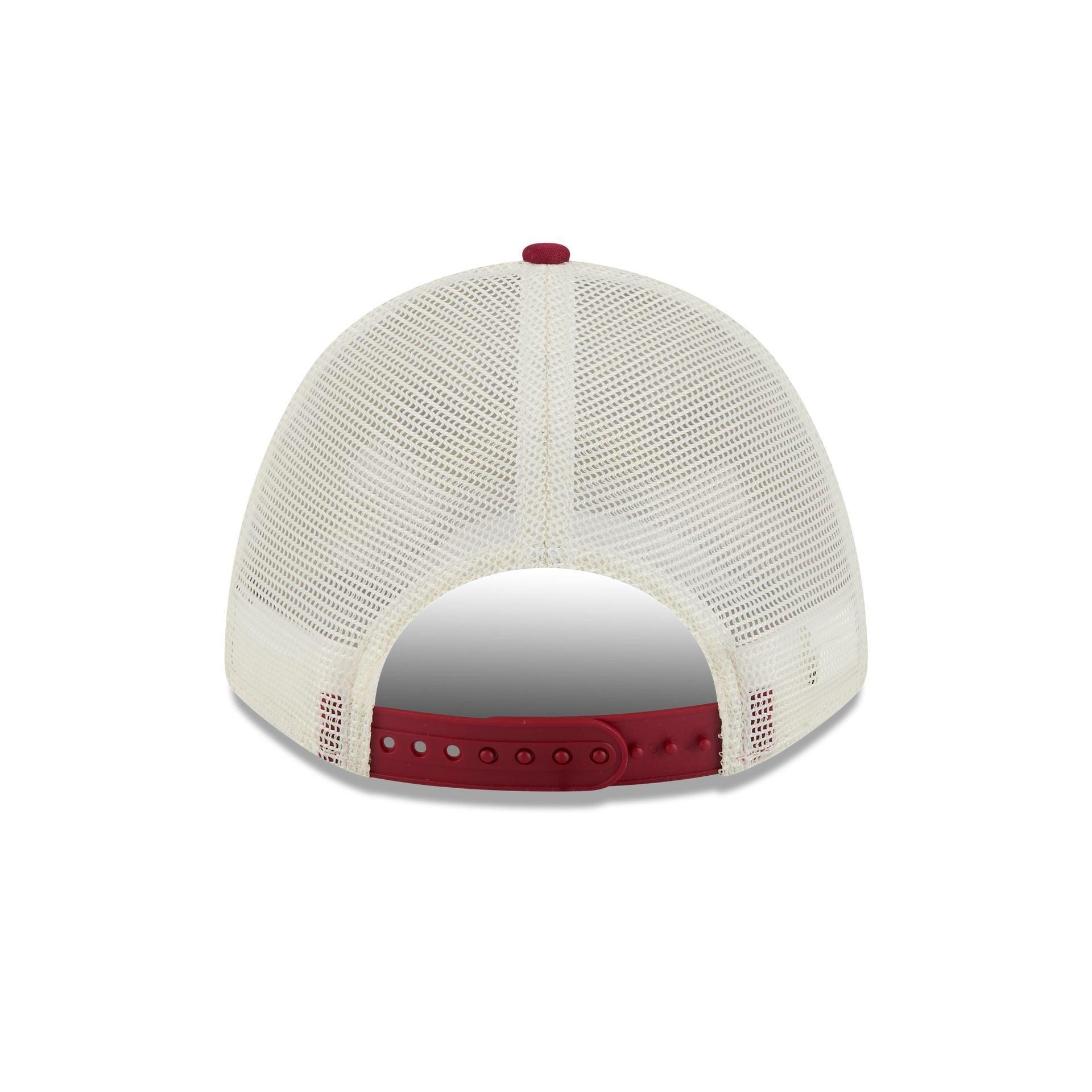 Alabama Crimson Tide Chrome Arch 9FORTY M-Crown A-Frame Trucker Hat Male Product Image