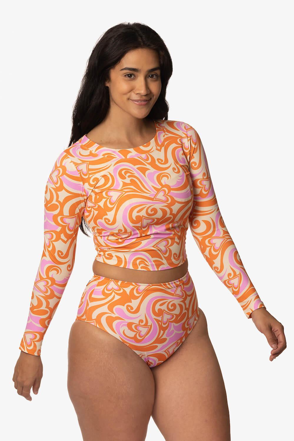 Freya Long Sleeved Crop Rashie Product Image
