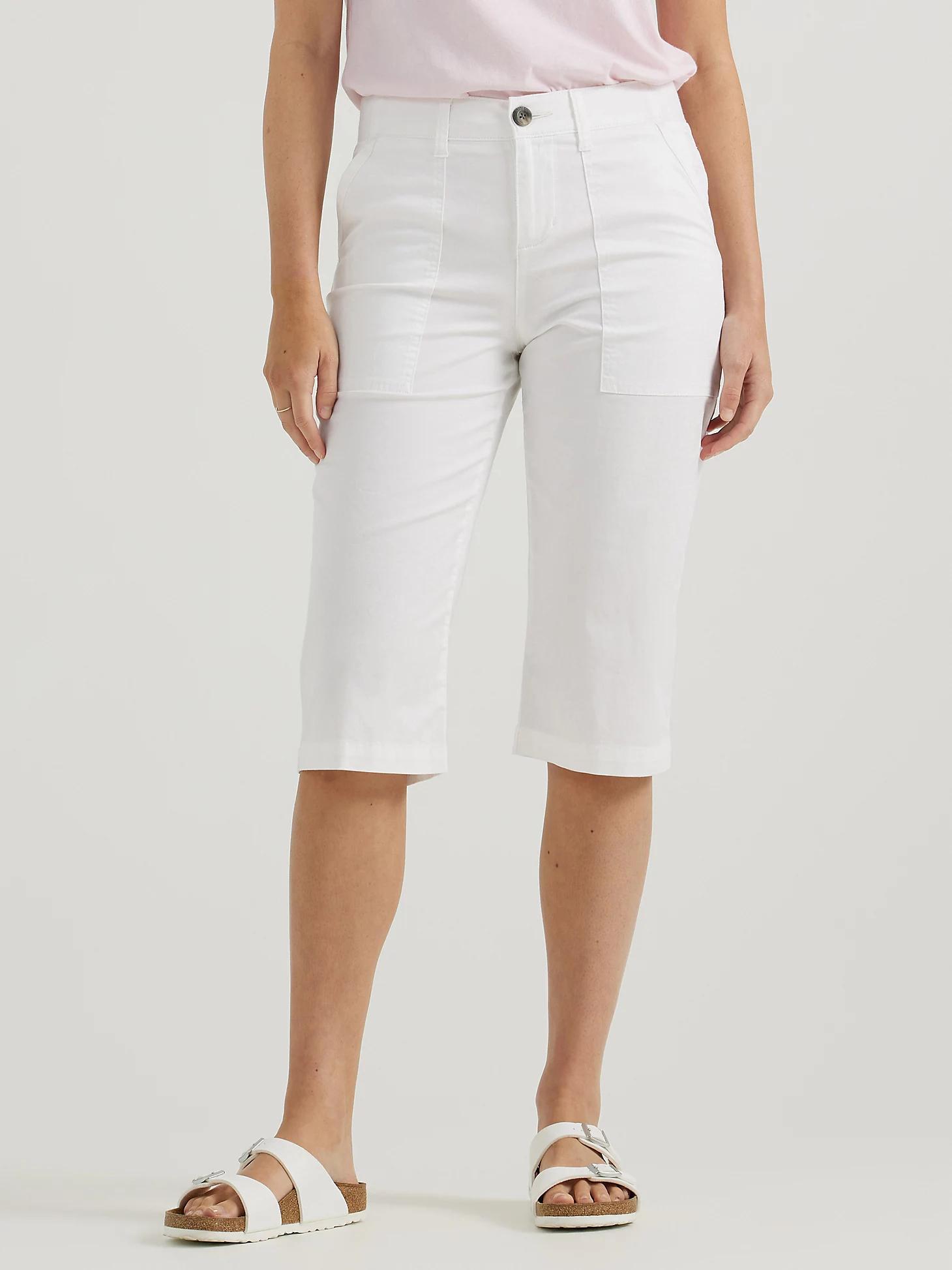Women's Ultra Lux Comfort with Flex-to-Go Relaxed Fit Utility Skimmer | Women's Capris & Crops | Lee® Product Image