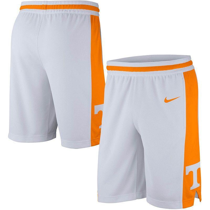 Men's Nike White Tennessee Volunteers Retro Replica Performance Basketball Shorts, Size: Small Product Image