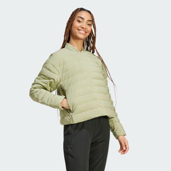 Womens adidas Helionic Light Down Sportswear Jacket Product Image