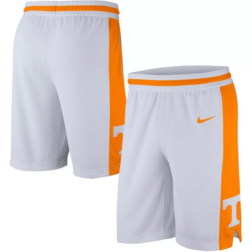 Men's Nike White Tennessee Volunteers Retro Replica Performance Basketball Shorts, Size: Small Product Image