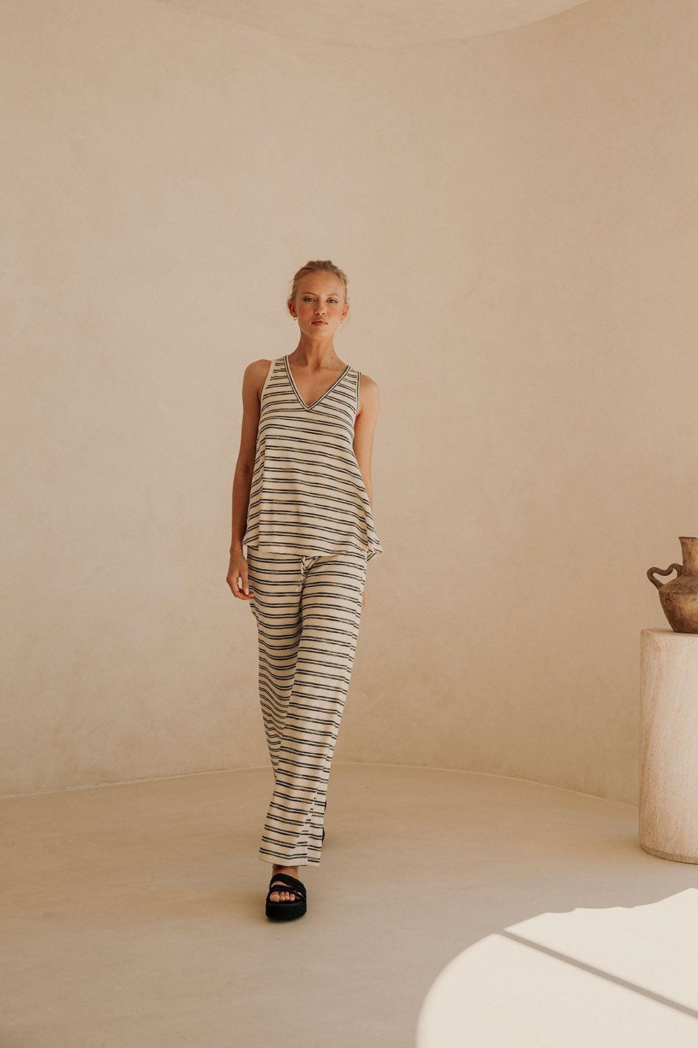 Lana Pants - Stripe Product Image
