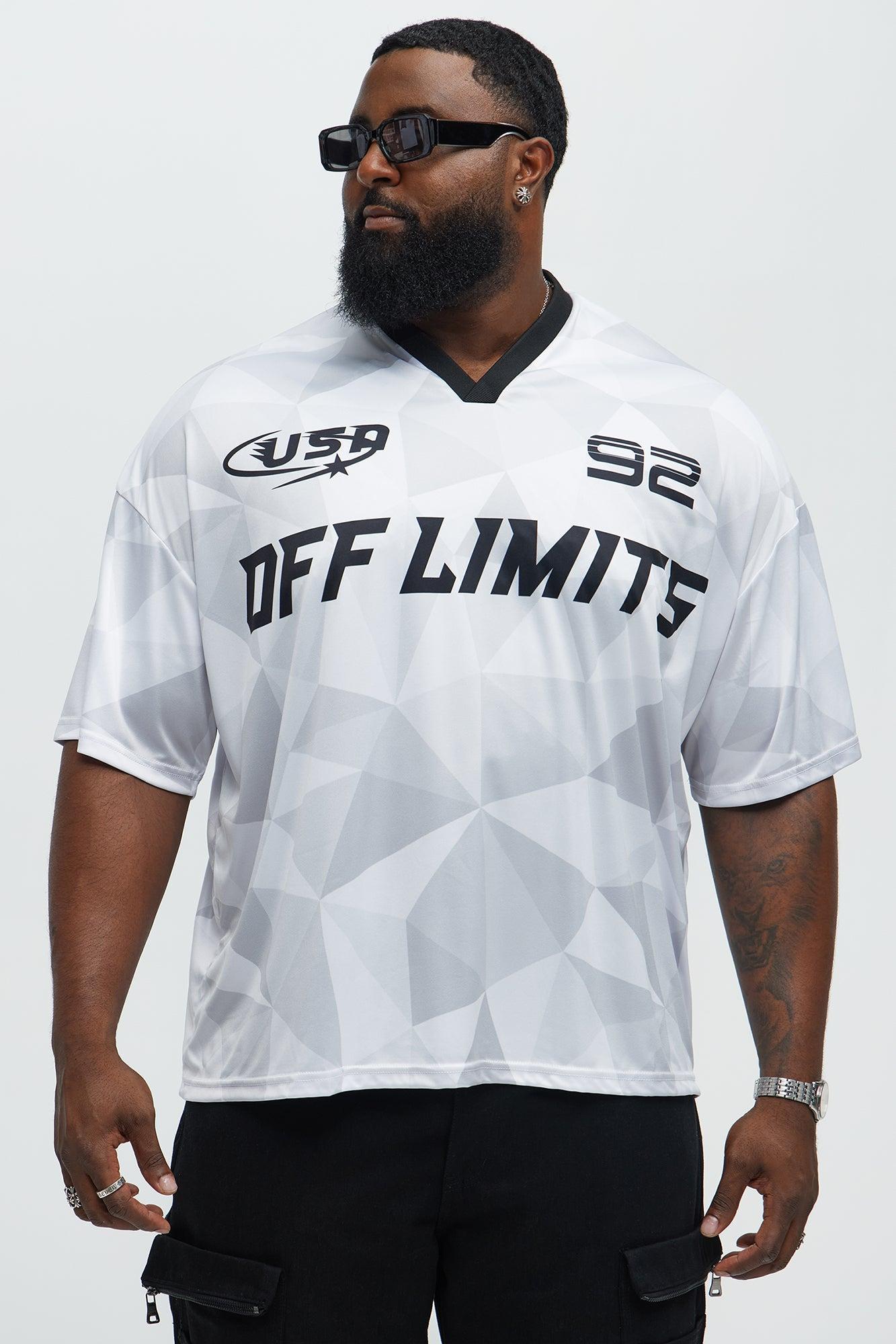 Off Limits Short Sleeve Soccer Jersey - White/combo Product Image