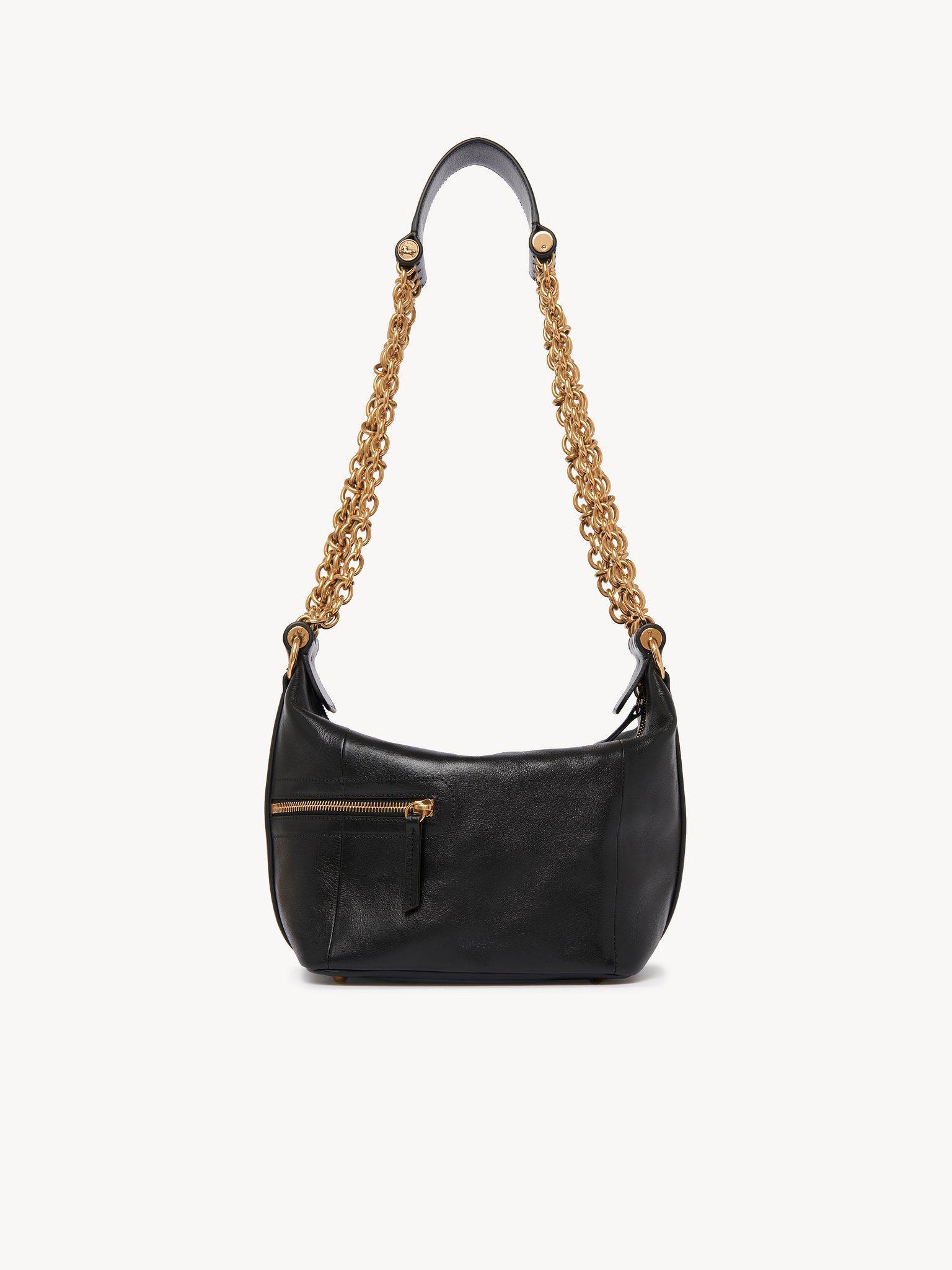Camera Chain bag in shiny leather Product Image