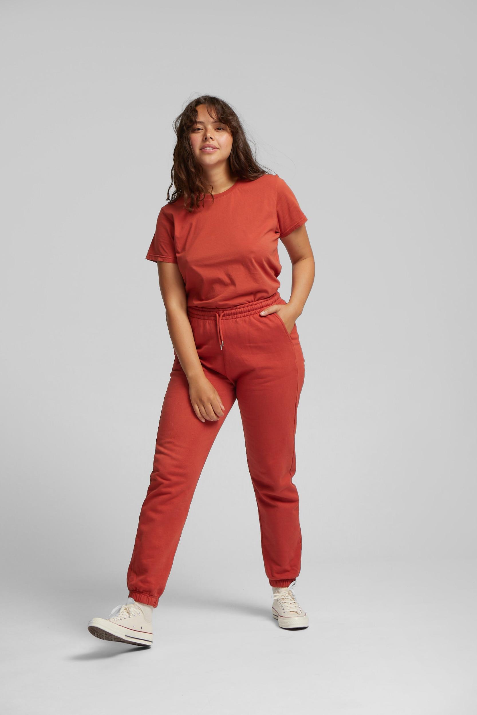 Organic Sweatpants - Sunny Orange Product Image