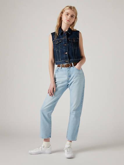 501® Original Cropped Women's Jeans Product Image