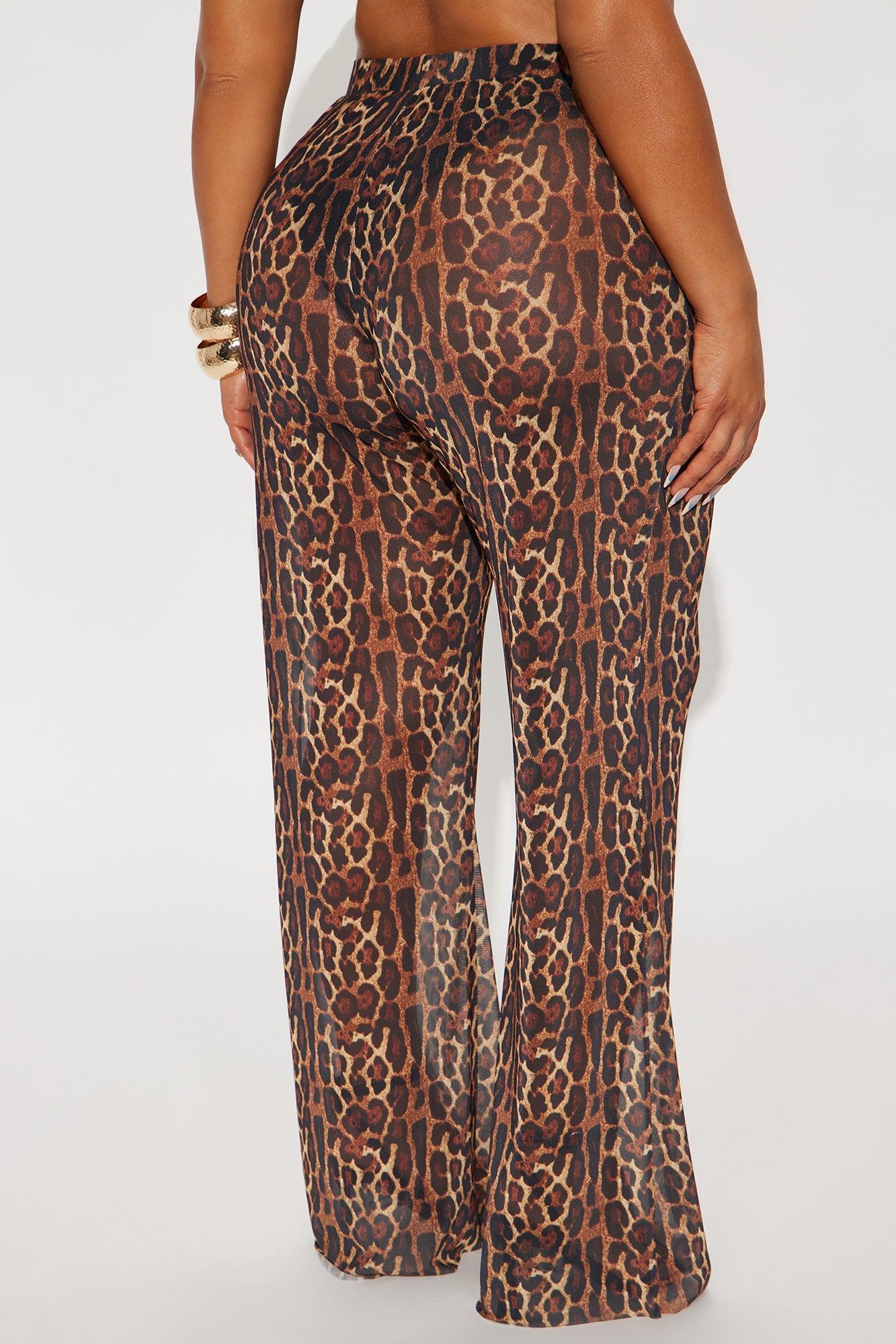 Maui Mesh Swim Cover Up Pant - Brown/combo Product Image