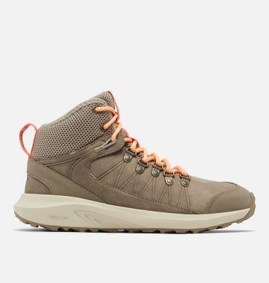 Columbia Trailstorm Crest Mid Waterproof (Kettle/Peach) Women's Shoes Product Image