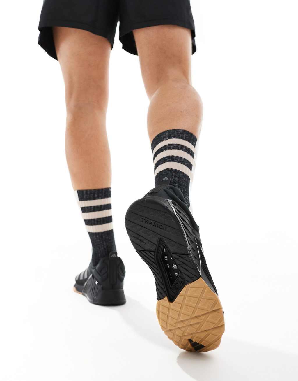 adidas Performance Dropset 3 sneakers in black Product Image