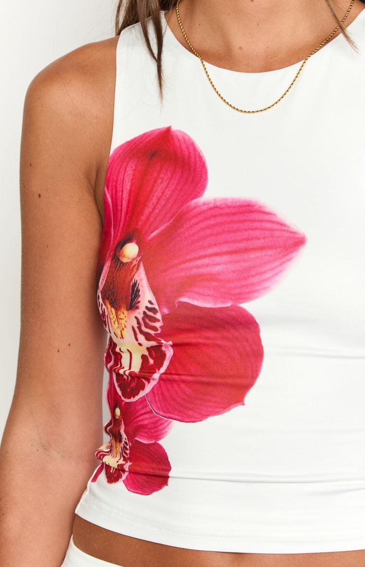 Payge White Orchid Top Product Image