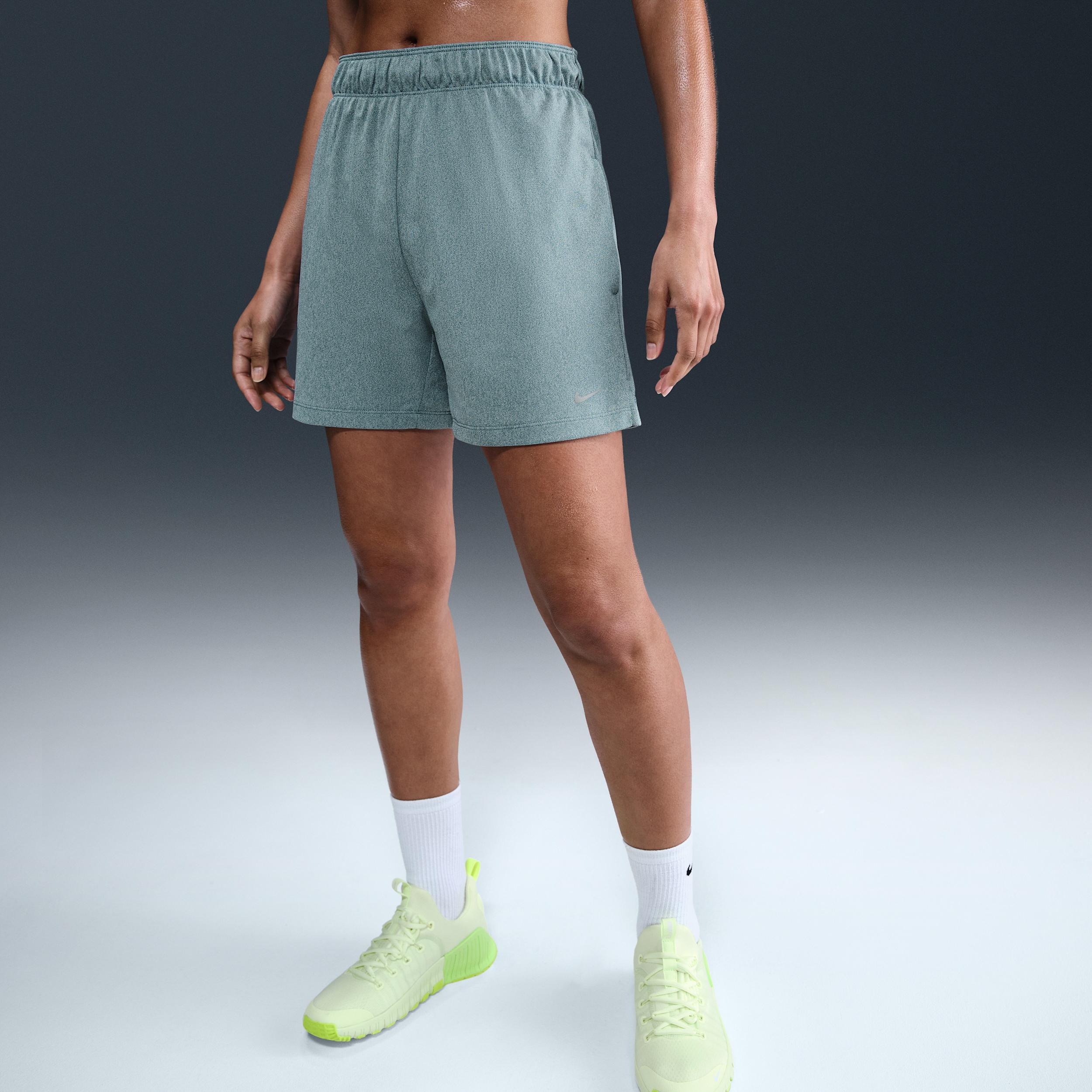 Nike Women's Attack Dri-FIT Fitness Mid-Rise 5" Unlined Shorts Product Image