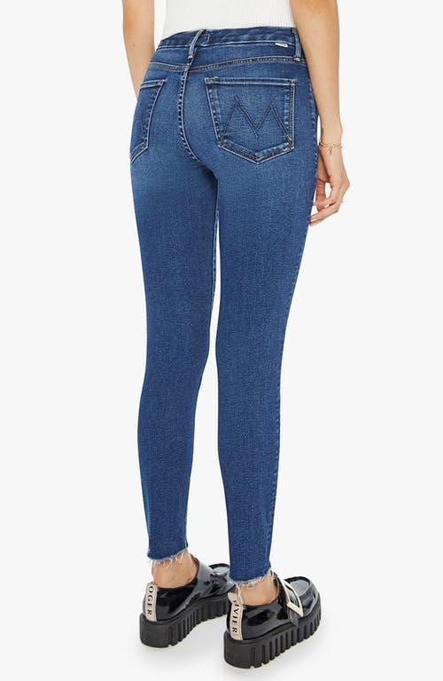 The Looker Ankle Fray Yakkity Yak Jeans In Blue Product Image