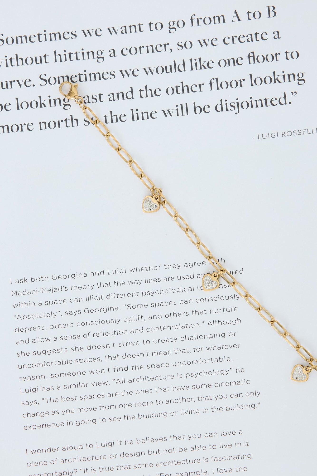 Love Like This Bracelet Gold Product Image