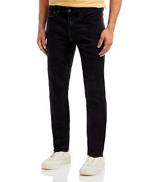 rag & bone Fit 2 Authentic Stretch Slim Fit Jeans in Black Product Image