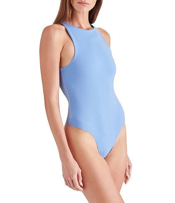 Steve Madden Nico Knit Crew Neck Sleeveless Bodysuit Product Image