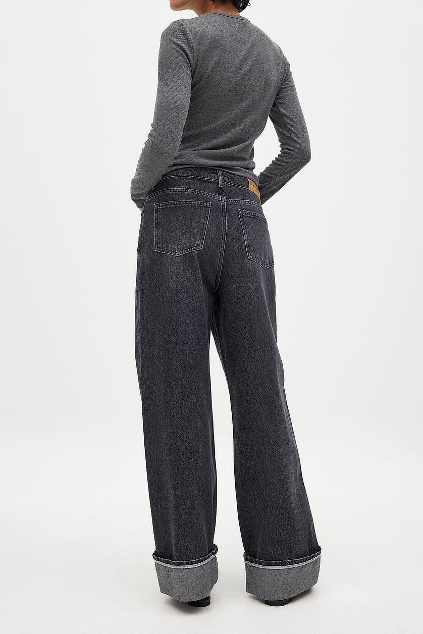 Fold Up Loose Denim Product Image