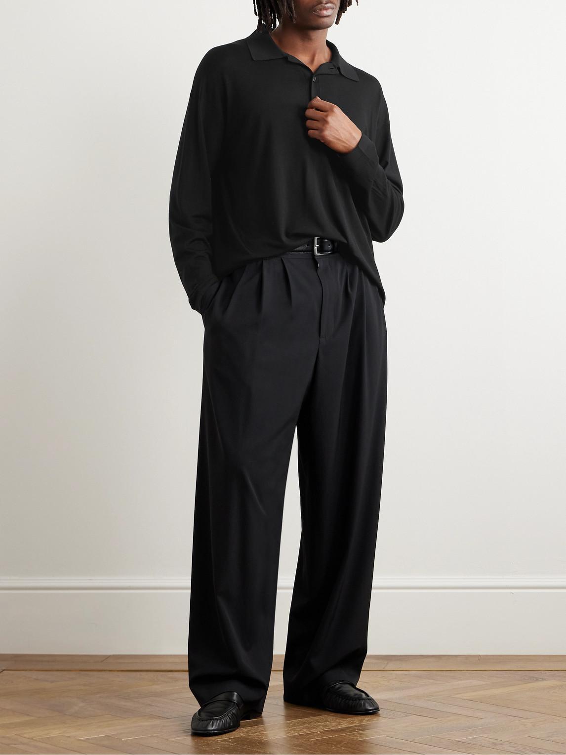 THE ROW Djon Polo In Black Product Image