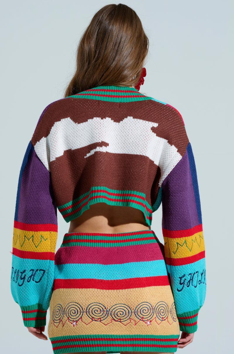 FREE FALLING CARDIGAN Product Image