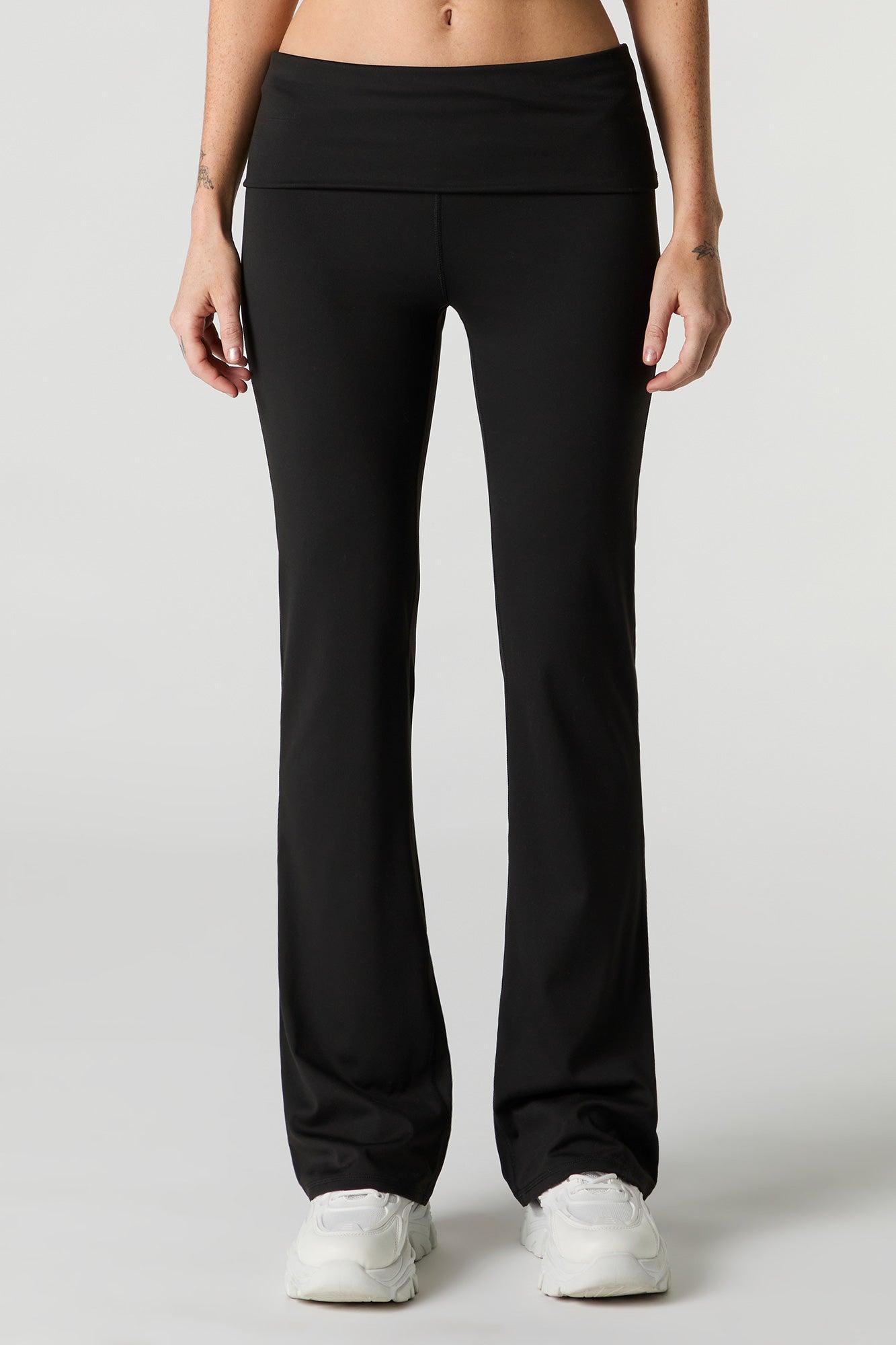 Active Foldover Waist Flare Pant Female Product Image