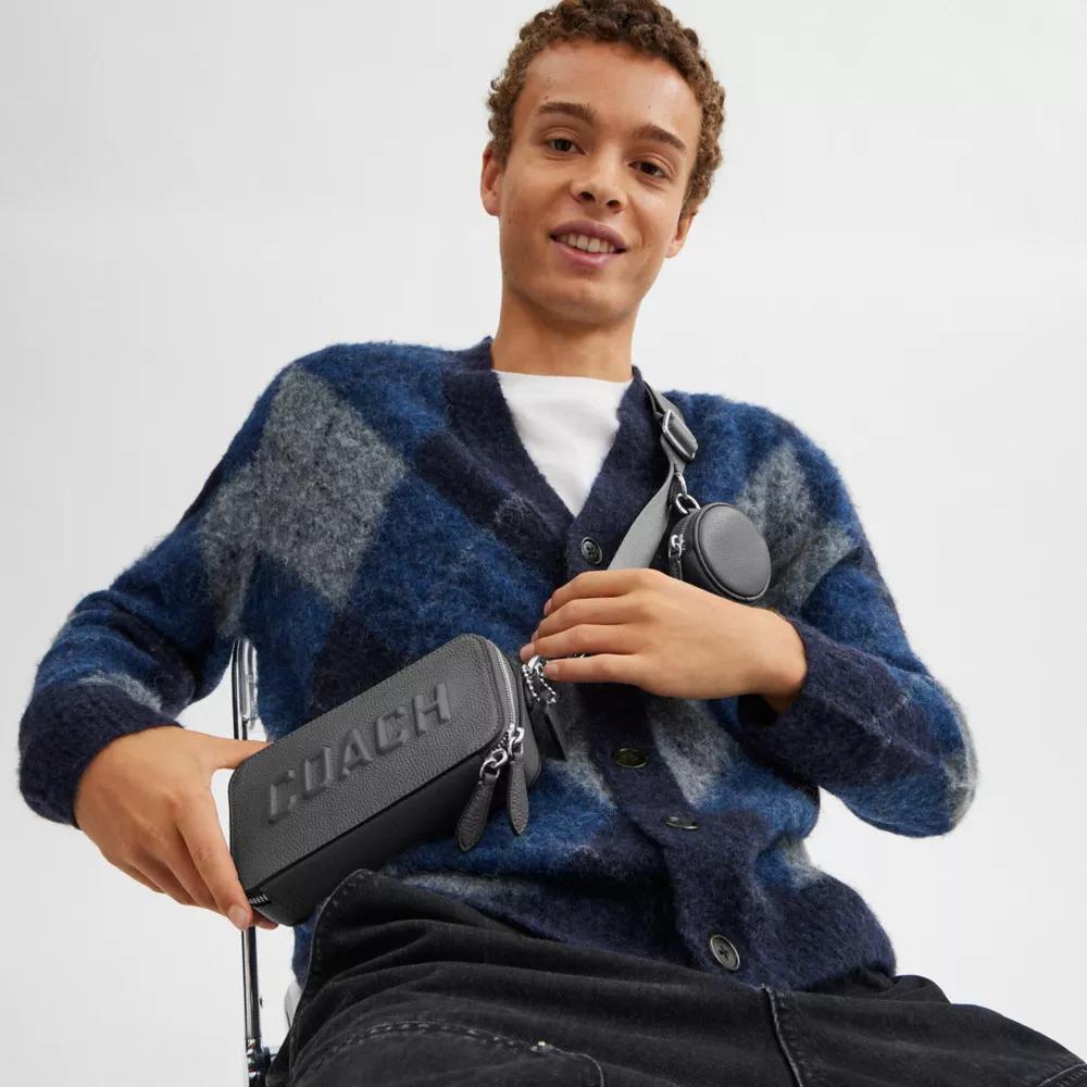 Charter Slim Crossbody Bag With Coach Graphic Product Image