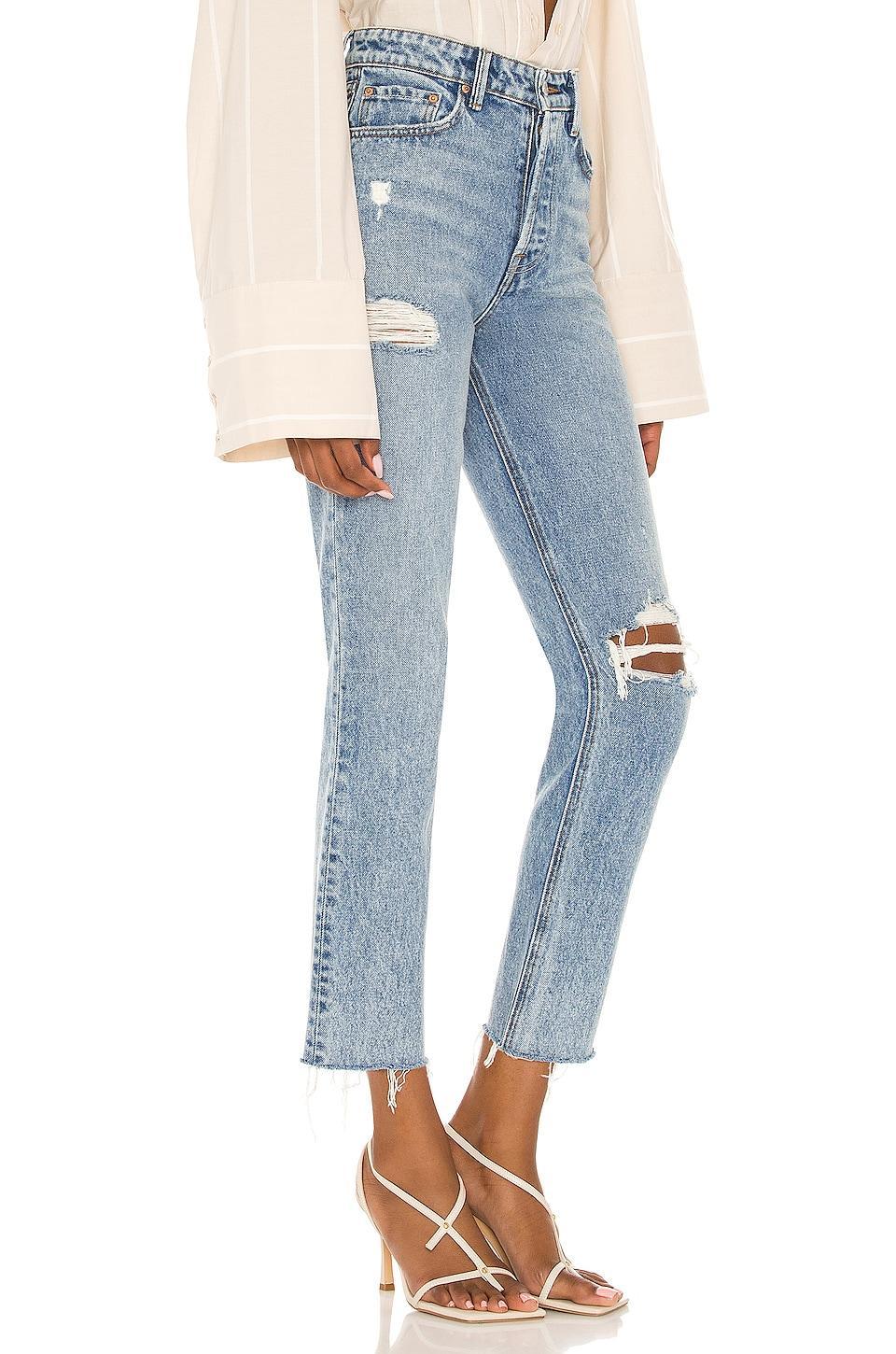 Karolina High Rise Straight Crop GRLFRND Product Image