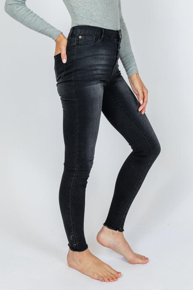 Chelsie Black Skinny Tall Jeans FINAL SALE Product Image