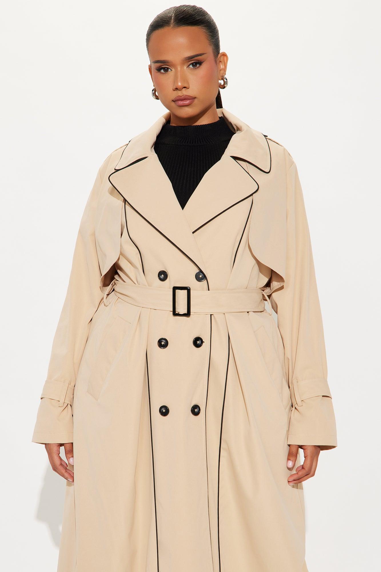 Always Classic Belted Trench - Khaki Product Image